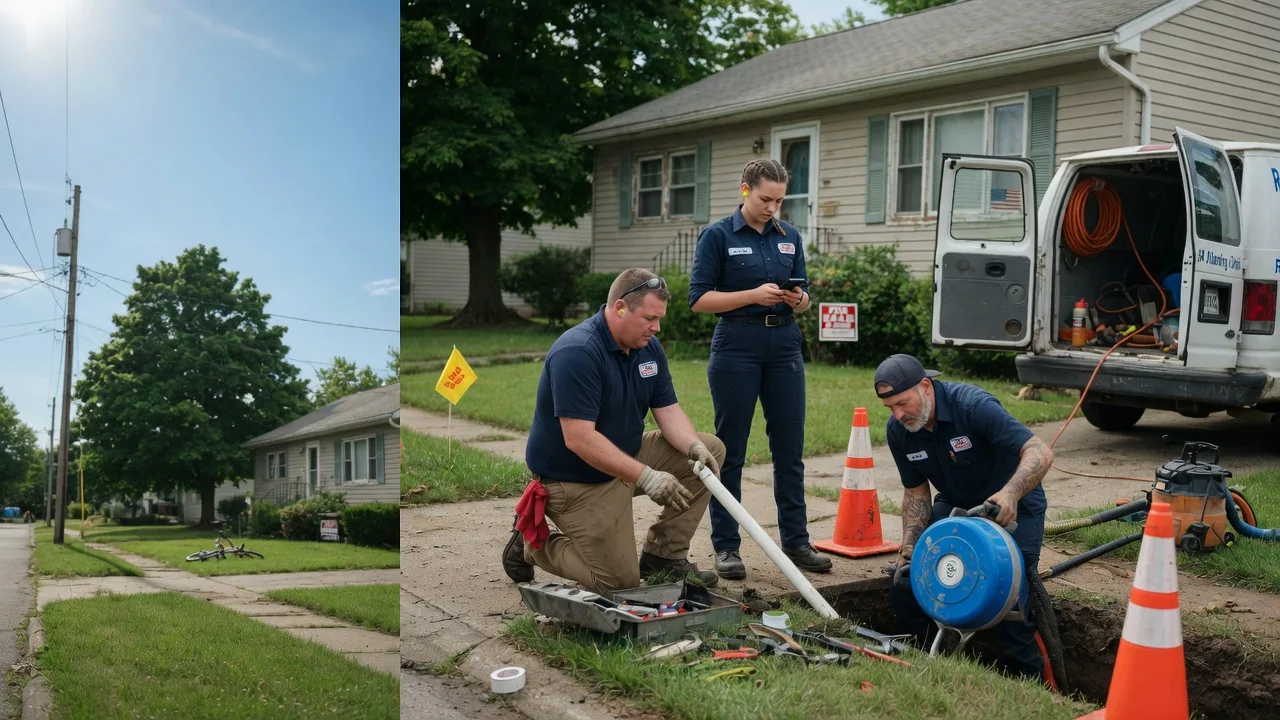 Sewer Line Repair in Girard, IL near me